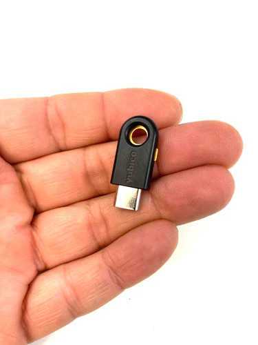 Original Yubico YubiKey 5C USB-C Multi-Factor authentication (MFA) Security Key