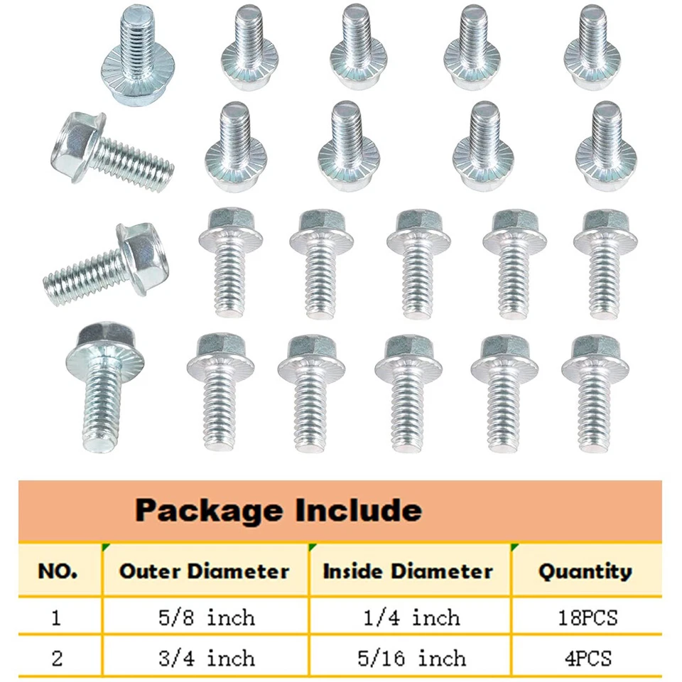 Pernos de cárter de aceite SBC para bloque pequeño Chevy 283 327 350 400 bloque pequeño Ford 260 289 Foto 4 de 4