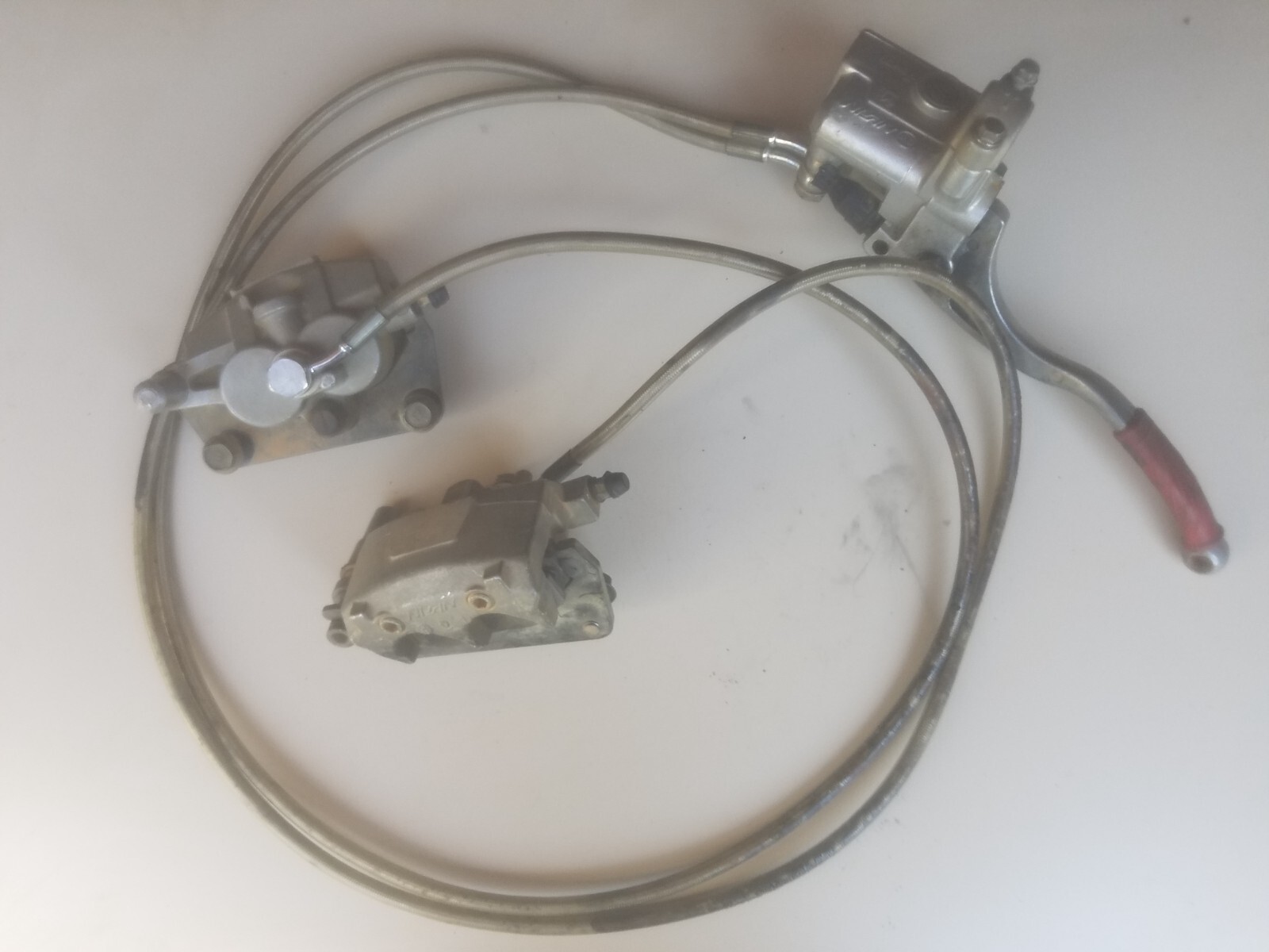 0412 YFZ450 YFZ 450 FRONT BRAKE SYSTEM CALIPER MASTER CYLINDER 5TG