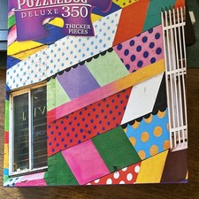 Cra-Z-Art 350 Piece Puzzle - MULTIED COLORED PATTERN 20 " x 20"