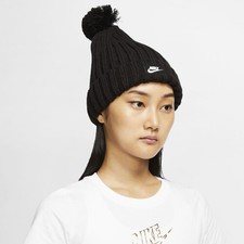 nike beanie with pom