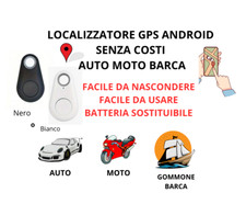 LOCALIZZATORE ANDROID GPS SATELLITARE TRACKER AUTO MOTO ZERO COSTI NASCOSTO