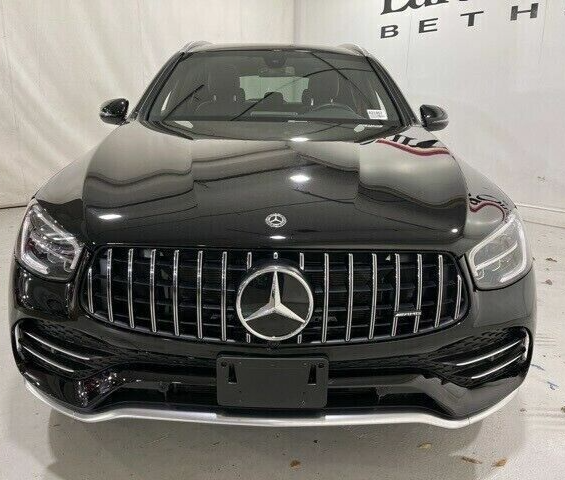 Support De Plaque D'Immatriculation Avant Pour Mercedes-Benz GLC X253 - Noir, Neuf, OEM
