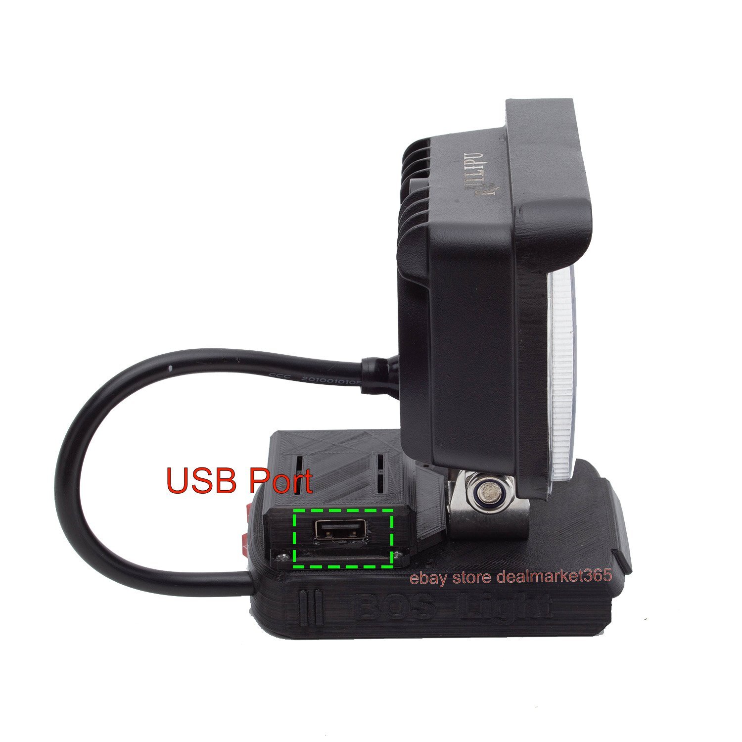 LED-Arbeitsleuchte Für BOSCH 18V Akku - 4800LM Mit USB-Ladefunktion