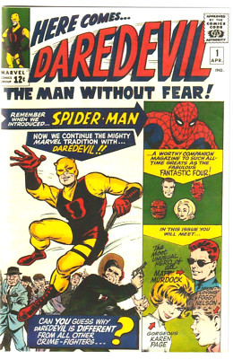 Faksimile Cover genaue Kopie DAREDEVIL #1 Marvel **KEIN COMIC**