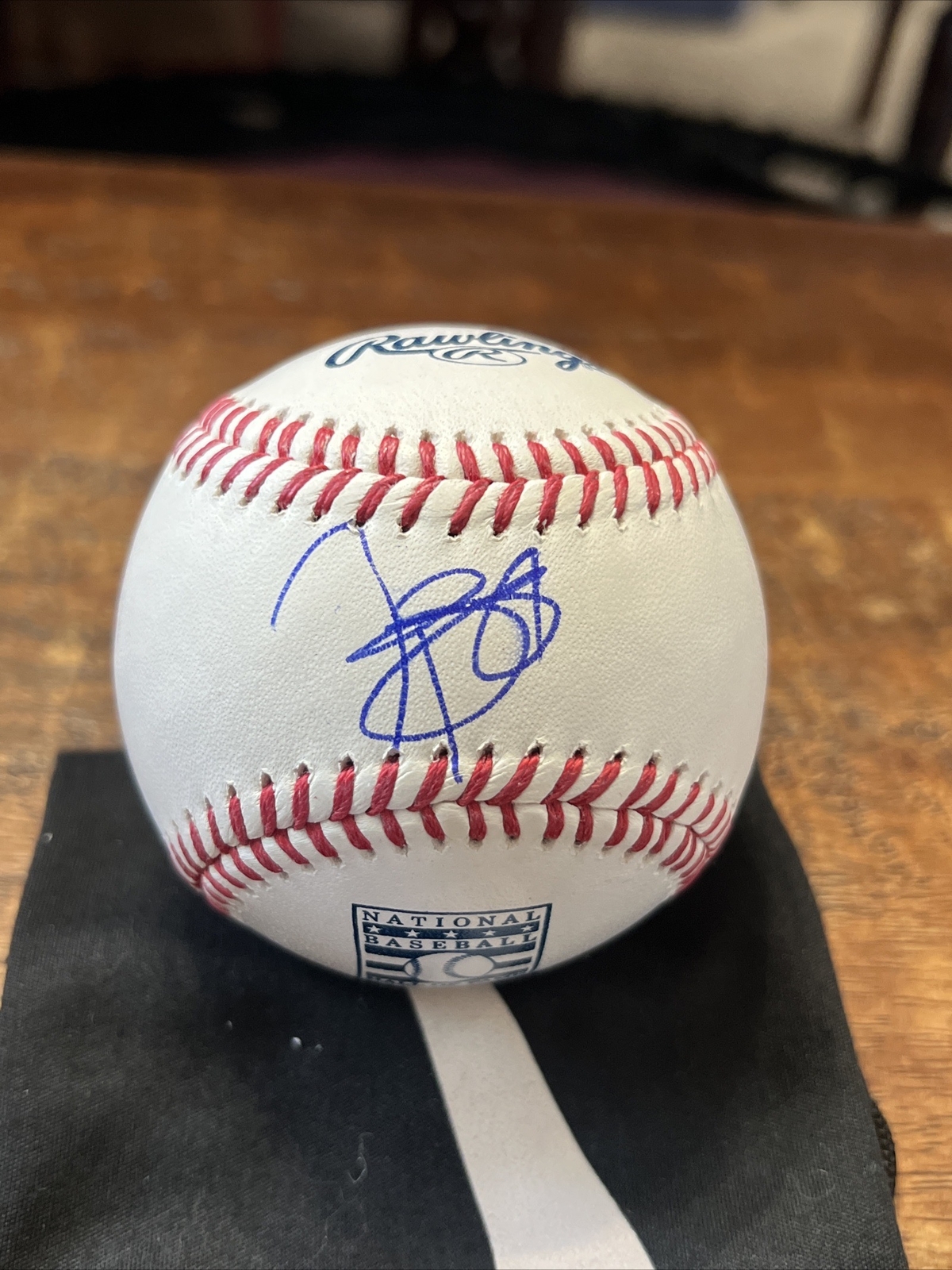 Tim Brown Autographed Signed Hall Of Fame Baseball JSA COA Raiders Football 