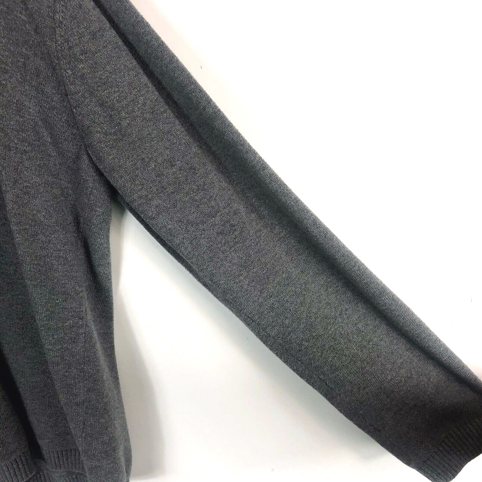 Men's Tommy Hilfiger Basic Solid Gray Quarter Zip… - image 5