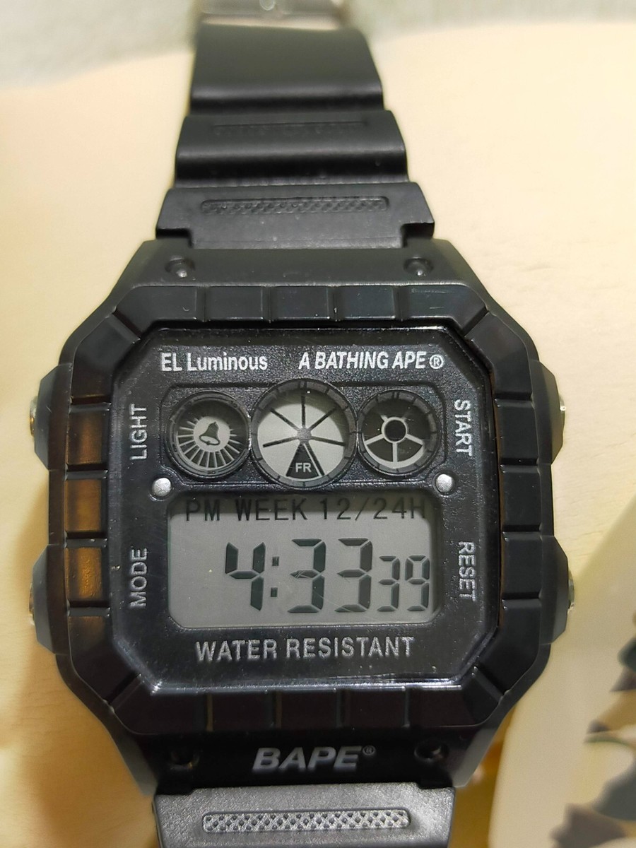 ファッション A BATHING APE - A BATHING APE 2020 SUMMER COLLECTION A BATHING APE 2020 SUMMER COLLECTION DIGITAL BAPE WATCH From
