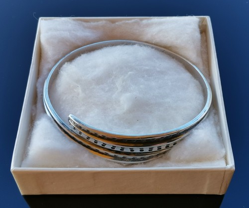 David-Andersen Wikinger 925er Sterling Silber Armreif Armband - Norwegen Saga Schmuck - Bild 8 von 9