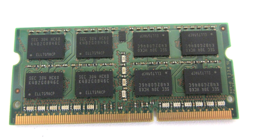Samsung 4GB (1x4GB) 2RX8 PC3L 12800S DDR3 1600MHz Portátil Memoria RAM - Imagen 2 de 2