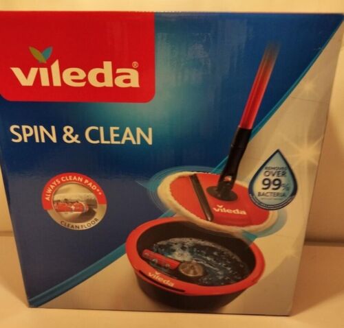 Vileda Spin and Clean Mop and Bucket - Picture 1 of 4