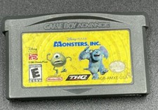 Monsters, Inc. (Nintendo Game Boy Advance) Authentic
