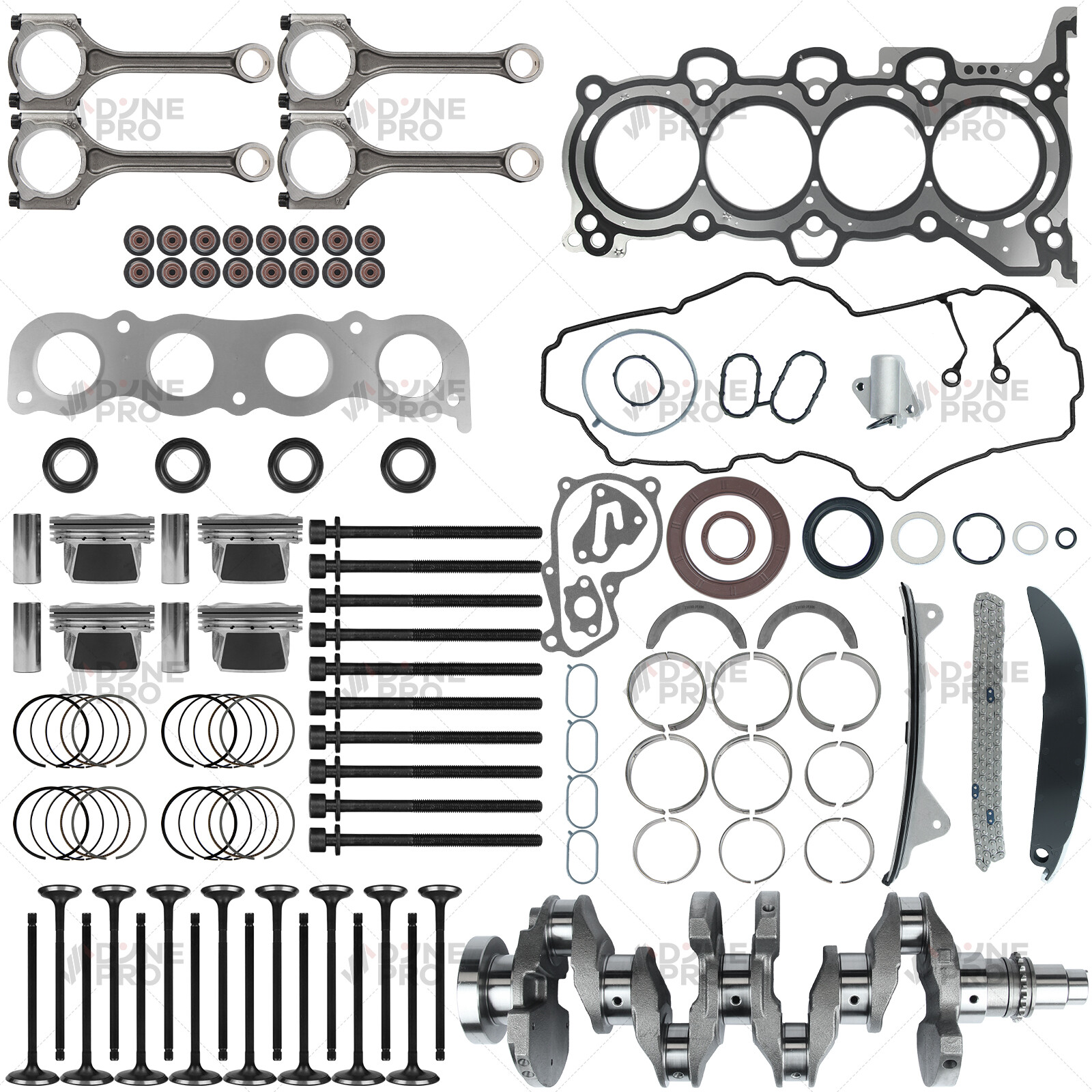G4NC 2.0L Engine Rebuild Kit with Crankshaft & Rods for Hyundai Kia