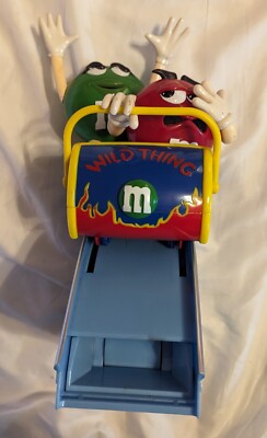 Roler Coaster Candy M&M's WILD THING Roller Coaster Candy Dispenser MM Candy Co. | eBay ...