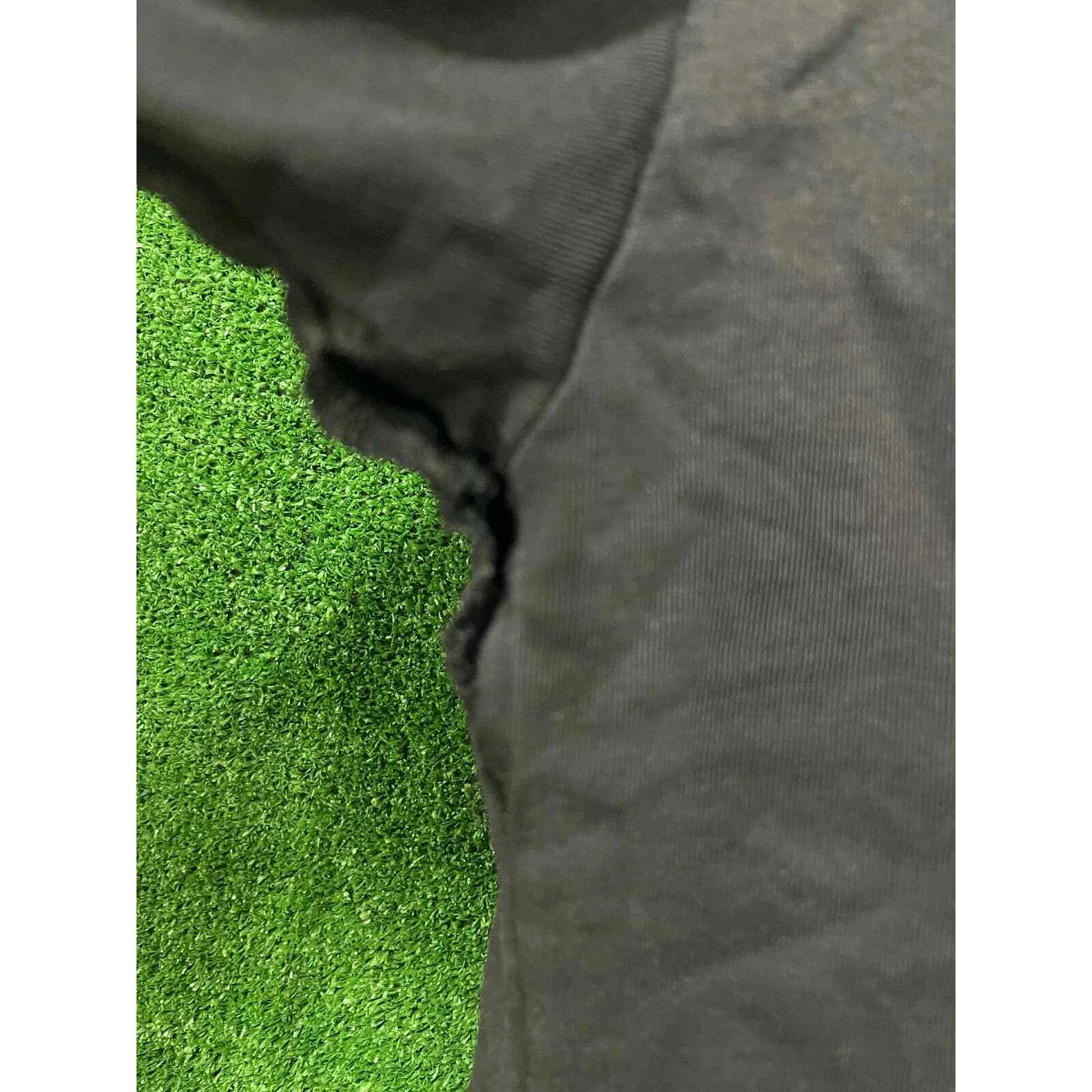 Felpa con cappuccio nera sbiadita Givenchy Paris effetto invecchiato taglia XS vestibilità sciolta