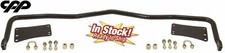 1964-72 Chevy Chevelle Malibu Black 1 Powder Coated Performance Rear Sway Bar