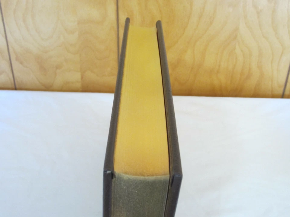 SIGNED Easton Press WE'LL LAUGH AGAIN Buchwald LEATHER 1ST Edition #810/1150 OOP - Image 4 of 4