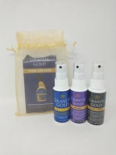 Granite Gold Set: Daily Cleaner, Polish, & Quartz Brite 2 fl oz, Natural Stone