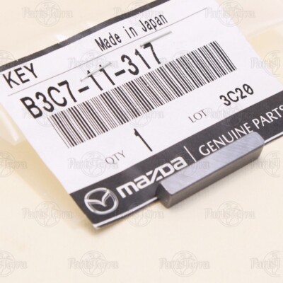 B3C711317 OEM Mazda Crankshaft Pulley Key Way Woodruff Pin Long