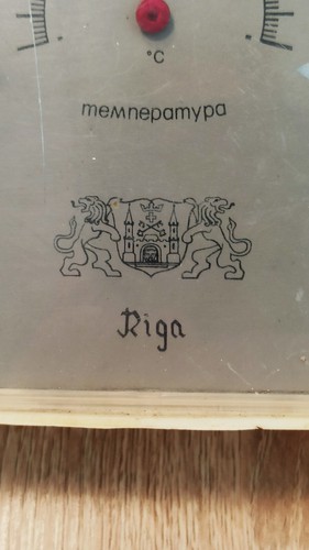 Sowjetisches Vintage Barometer Riga. UdSSR - Bild 10 von 23