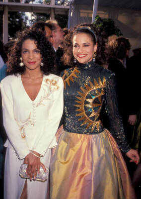 Actresses Debbie Allen Jasmine Guy attending 63rd Academy Awar- 1991 Old Photo