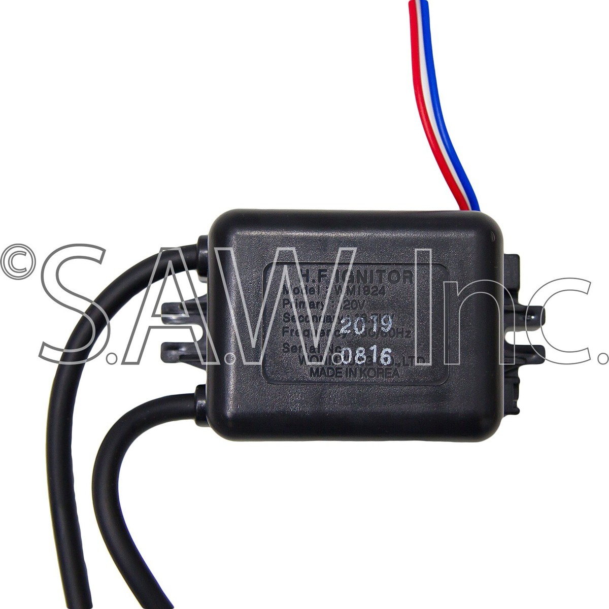 WMI924 Series Ignition Transformer Dyna-Glo / DuraHeat