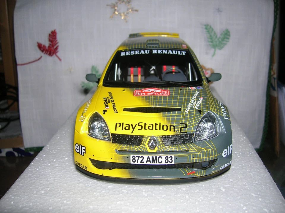 Renault Clio Super 1600 Montecarlo 2004 scala 1/18 Otto Ottomobile cod. OT389 - Immagine 2 di 4