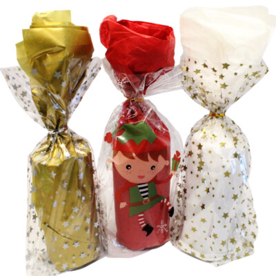 christmas cellophane