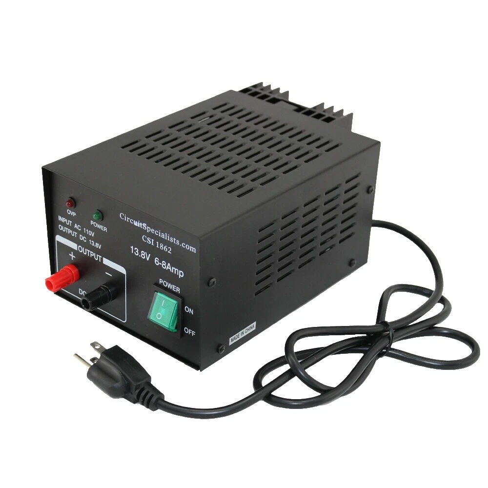 With 1 Channels/Outputs 8 A Maximum Current Output Adjustable Power Supplies