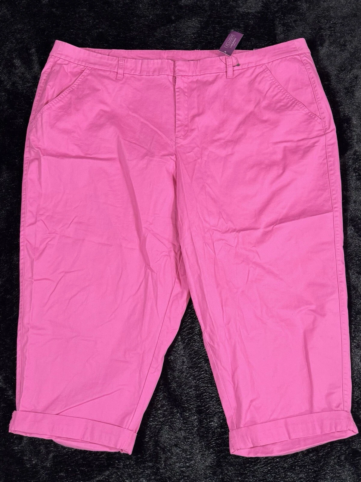 Lane Bryant Light Purple Capri Pants Size 26