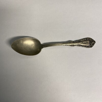 Antique Plymouth Silver Co Monogram Letter Silver 1890s Silverware 