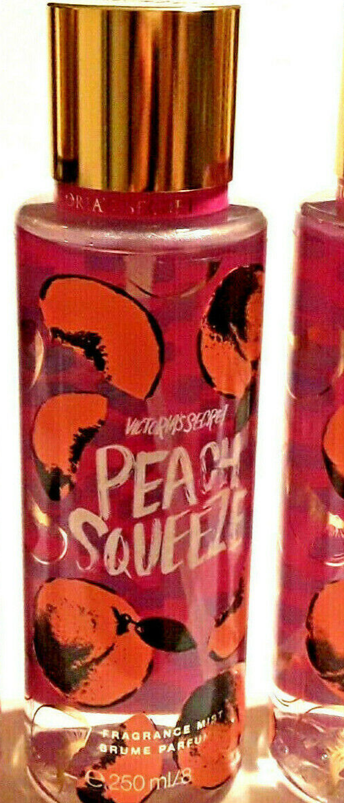 VICTORIA'S SECRET PEACH SQUEEZE BODY MIST OZ LIMITED EDITION