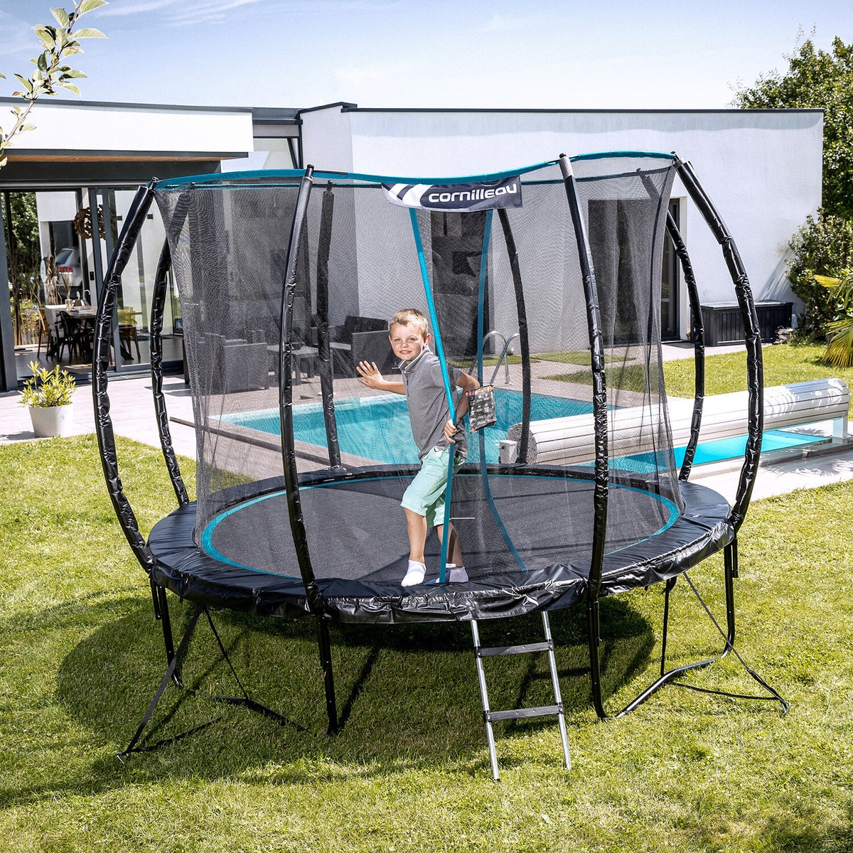 Trampoline Enclosure 12ft In Ground Trampoline Plum 12ft In-Ground