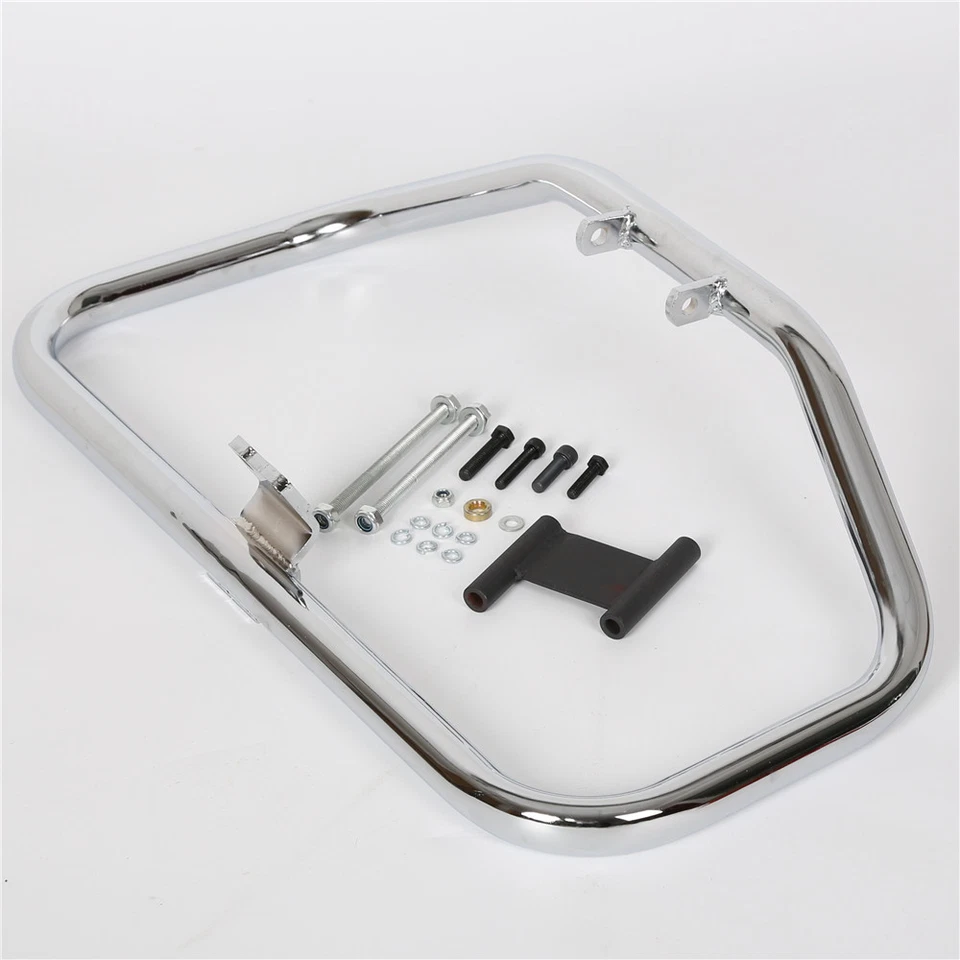 Barra de choque protetor de estrada motor cromado para Harley Sportster XL 883 1200 84-03 - Imagem 3 de 4