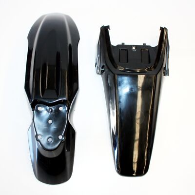 BLACK Full Plastic Fairing Kit For CRF70, 150cc & 160cc PIT PRO Trail Dirt Bikes – Front Guard & Fender Set