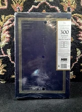 The Leatherworks Collection Photo Album 300 Slip in Pockets 4"x6" Pictures New