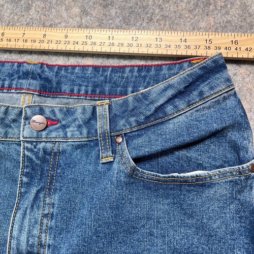 Wrangler Jeans Cowboy Cut Women 11/12X34 Style 18MWZ Slim Tapered Leg Stretch - Picture 10 of 12