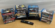 Bundle LG BD660 Blu-Ray DVD Player + 50 Blu-Ray DVDs- Tested & Working