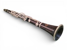 Noblet Paris Model 45 Clarinet Grenadilla c.1960s Black  Silver Keys A36589