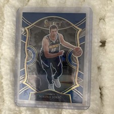 2020-21 Panini Select - Concourse Nikola Jokić #58 Blue Prizm