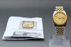 New ListingVintage [CLA'd NEAR MINT] SEIKO 5 7009-3110 Gold Dial Two Tone AT Mens Watch