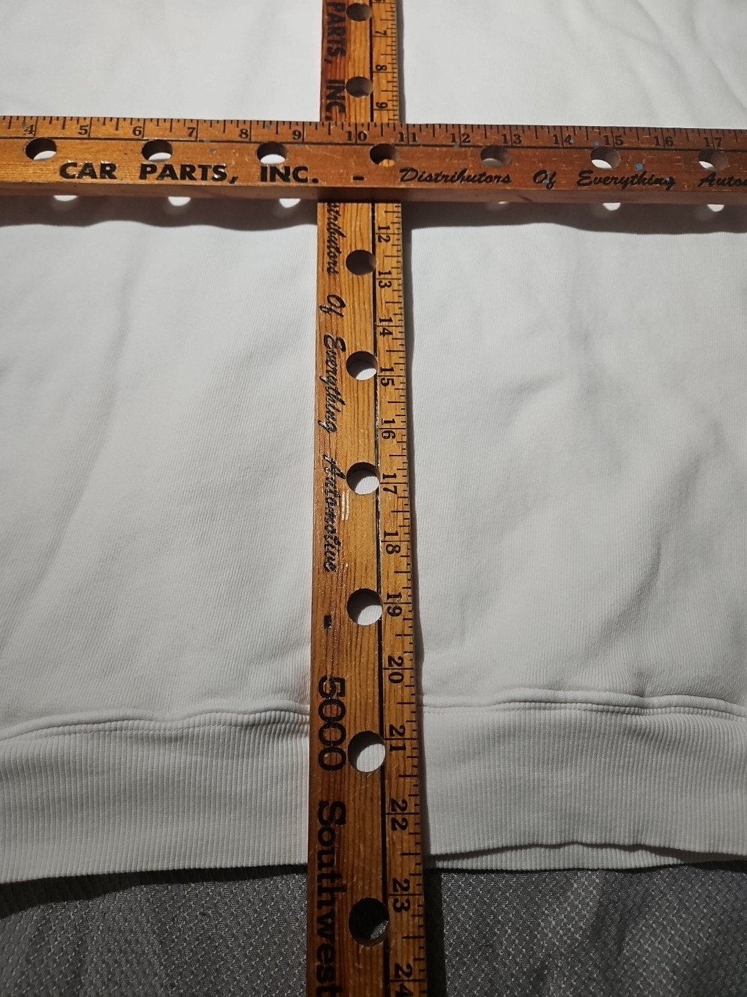 Frankies Bikinis Hoodie Womens Large White Crop P… - image 14