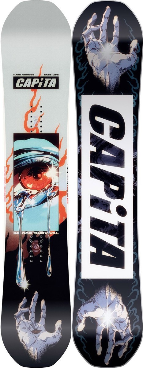 Capita Indoor Survival Men's Snowboard 156 cm, Park Twin, New 2026