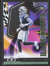 2023 Panini Illusions Christian Watson Illusionists Emerald #2 Green Bay Packers