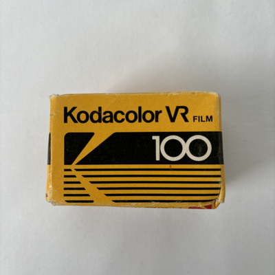 Kodak Kodacolor VR 100 Color Print Film   35mm   24 Exp   Expired 11/1986