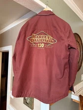 Harley Davidson 120th Anniversary Riding Shirt Jacket XL - New without tags