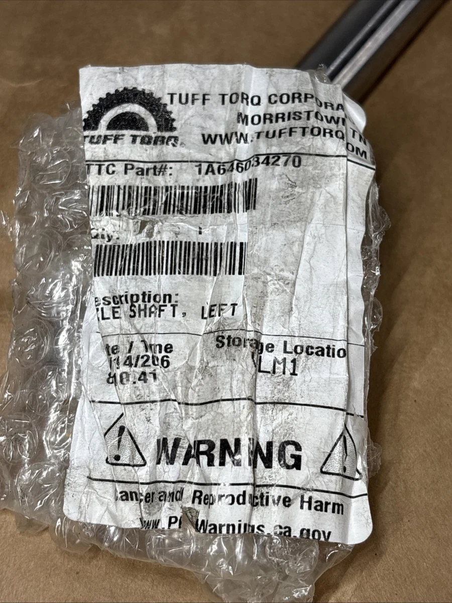 Tuff Torq 1A646034270 Axle Shaft Left LH OEM Cub Cadet MTD photo 5