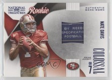 2009 Playoff National Treasures Laundry Tag 23/50 Nate Davis #31 Patch a8r