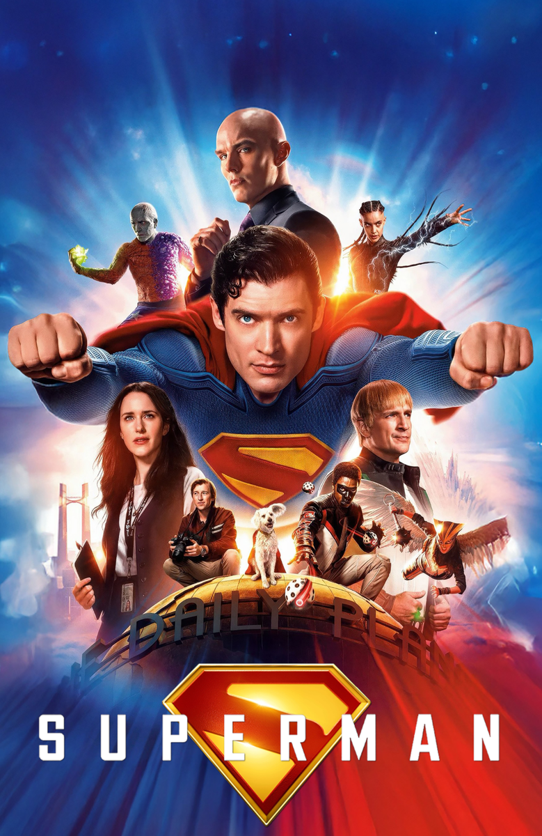 Superman movie poster Superman 2025 Movie Poster 11 x 17