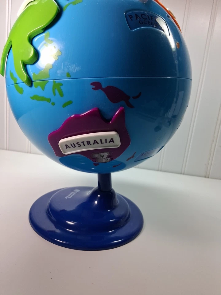 Children's learning Resources World Globe Puzzle great condition no original box - Image 4 of 4
